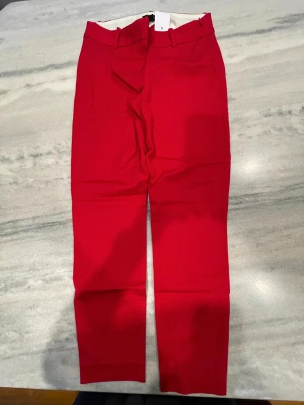 J.Crew Mercantile Women’s Red Slim Dress Pants 00 NWT